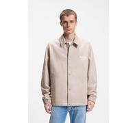 HUGO Veste coach en twill de coton - Style Biyo262D1, 50561998 Beige clair S