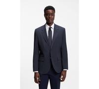 HUGO Veste de costume Modern en laine mélangée stretch - Style Karl253X-MH, 50540159 Bleu foncé 102