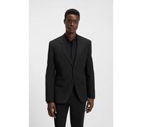 HUGO Veste de costume Modern en laine mélangée stretch - Style Karl253X-MH, 50540159 Noir 54