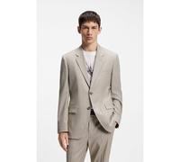 HUGO Veste de costume Modern en twill stretch - Style Karl263X, 50566971 Beige 102