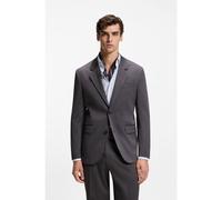 HUGO Veste de costume moderne en tissu stretch à carreaux - Style Karlo243X, 50557182 Gris à motif 54