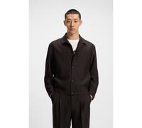 HUGO Veste de costume Slim en tissu stretch performant à motif chevrons - Style Ulian253X, 50544663 Marron 54