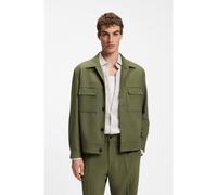 HUGO Veste de costume Slim en twill infroissable - Style Juliano243F1, 50555258 Vert 48
