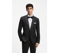 HUGO Veste de smoking à revers châle en laine mélangée technique - Style Arti264E2X-MH, 50570749 Noir 98