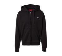 Sweat à capuche HUGO Dapo Full Zip noir pur - L