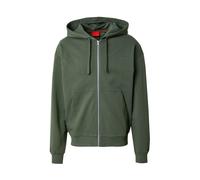 HUGO Veste de survêtement 'Dapozip' vert foncé, Taille S