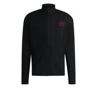 HUGO Veste de survêtement rouge clair / noir, Taille XXL