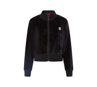 HUGO Veste de survêtement 'Velvet' noir, Taille L