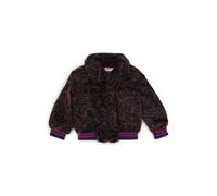 HUGO Veste en fourrure synthétique à imprimé guépard pour enfant - Style G00215/33A04A, G00215 Marron foncé 150