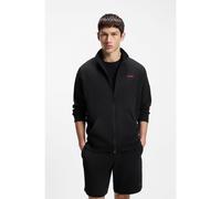 HUGO Veste en jacquard gaufré - Style AUSTIN ZIP JACKET, 50556966 Noir S