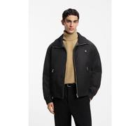 HUGO Veste en laine légère de conception réversible - Style Bremo2641, 50567242 Gris sombre M