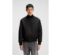 HUGO Veste en satin matelassé à la finition déperlante - Style Bicol2541, 50546226 Noir L