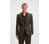 HUGO Veste Extra Slim en tissu à chevrons - Style Arti253F1X, 50544694 Marron 102