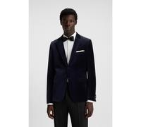 HUGO Veste Extra Slim en velours de coton - Style Arti253X, 50549432 Bleu foncé 56