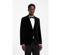HUGO Veste Extra Slim en velours de coton - Style Arti264F2X, 50570542 Noir 46