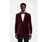HUGO Veste Extra Slim en velours de coton - Style Arti264F2X, 50570542 Rose foncé 48