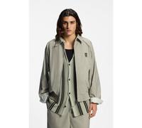 HUGO Veste Harrington avec motif pied-de-poule - Style Bartos2621, 50562611 Chaux M