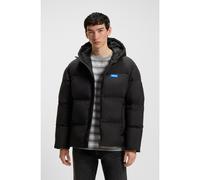 HUGO Veste matelassée déperlante à étiquette logotée bleu - Style Bodo2541, 50546652 Noir XXL