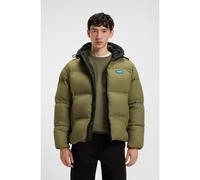 HUGO Veste matelassée déperlante à étiquette logotée bleu - Style Bodo2541, 50546652 Olive M