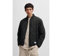 HUGO Veste matelassée déperlante avec badge logo - Style Boho2421, 50510242 Noir L