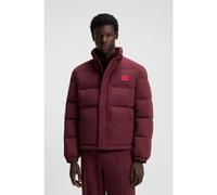 HUGO Veste matelassée déperlante avec patch logo - Style Balto2541, 50547887 Rouge sombre M