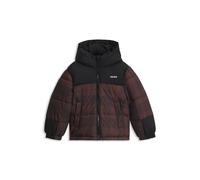HUGO Veste matelassée pour enfant - Style G01257/33G10A, G01257 Marron foncé 126