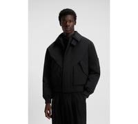 HUGO Veste matelassée Regular en tissu déperlant - Style Bardo2541, 50546200 Noir XL