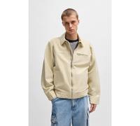 HUGO Veste matelassée Regular en toile de coton - Style Blake2511D1, 50530589 Beige clair S