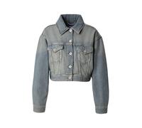 Hugo Galatea 10276956 Blue Denim Jacket Gris S Femme