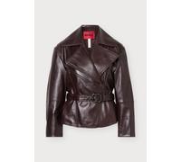 HUGO Veste mi-saison 'Laurila' brun foncé, Taille S