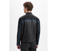 HUGO Veste mi-saison 'Lomaki' azur / noir, Taille S