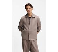 HUGO Veste Modern avec des détails façon chemise - Style Jaro262X, 50559106 Brun chiné 52