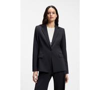 HUGO Veste Regular à revers crantés - Style Atana-2, 50516447 Bleu foncé 34