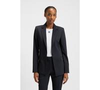 HUGO Veste Regular à revers crantés - Style Atana-2, 50516447 Bleu foncé 36