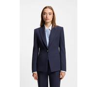 HUGO Veste Regular avec bouton en métal - Style Abire, 50554016 Bleu foncé 44