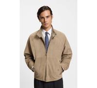 Hugo Loridge 10272791 01 Leather Jacket Beige S Homme