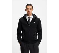 HUGO Veste Regular Fit en mélange de matières - Style Sylon, 50547003 Noir XL