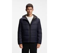 HUGO Veste Regular matelassée à capuche - Style Beazly2641, 50571247 Bleu foncé M