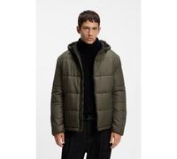 HUGO Veste Regular matelassée à capuche - Style Beazly2641, 50571247 Olive S