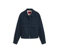 HUGO Veste Relaxed courte en denim de coton - Style HUGO 083/1, 50562787 Bleu foncé M