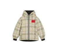 HUGO Veste réversible avec badges logotés pour enfant - Style G00486/24908A, G00486 Beige 162