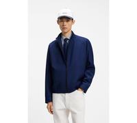 HUGO Veste Slim en laine vierge à rayures craie - Style Kamilo263X, 50565943 Bleu 52