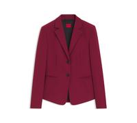 HUGO Veste Slim en matière stretch - Style Agonia-1, 50539976 Rouge sombre 40