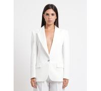 HUGO Blazer Regular avec bouton en métal - Style Antega, 50566100 Naturel 40