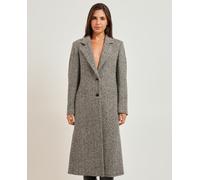 HUGO Manteau Relaxed avec motif à chevrons - Style Mojeni, 50571461 Fantaisie 38