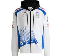 Hugo Visa Cash App Red Bull F1 2025 Fleece Top Mens Blanc Grand Male