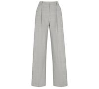 Hugo - Wide Pantalons - Femme - Pantalons - Gris - Taille: 40 FR