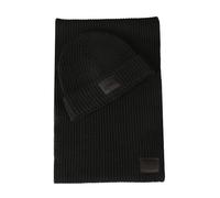 Hugo Zago Foulard 182 cm Boîte cadeau noir