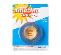 Hugo's Amazing Tape - Rouleau de 15,2 m x 1,27 cm de large adhésif double face réutilisable