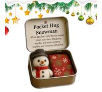 Hugs for Friends - Mini | Sac de Noël - de Noël Festive câlinable dans Une boîte en étain de 30,5 cm, Parfaite pour Les, Les Femmes, Les Amoureux et Les Amis, Cadeau saisonnier